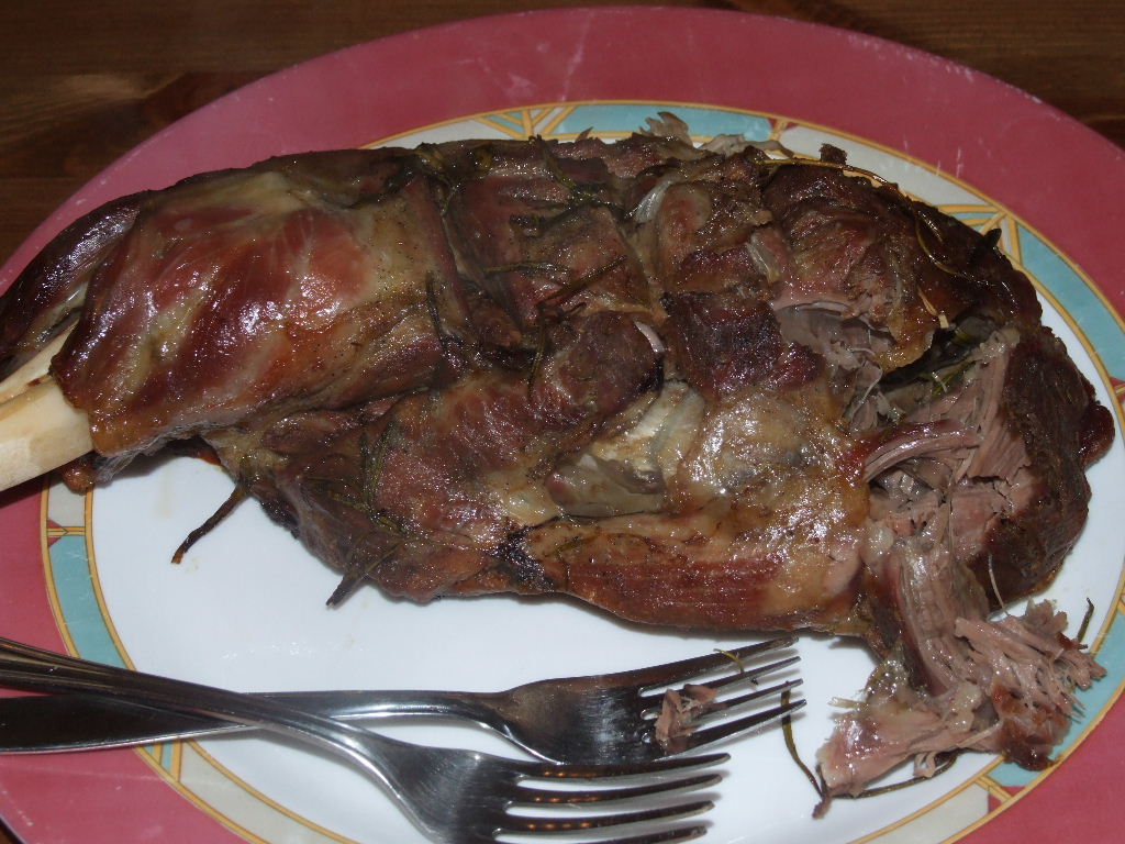 Epaule d'agneau style Jamie Oliver...